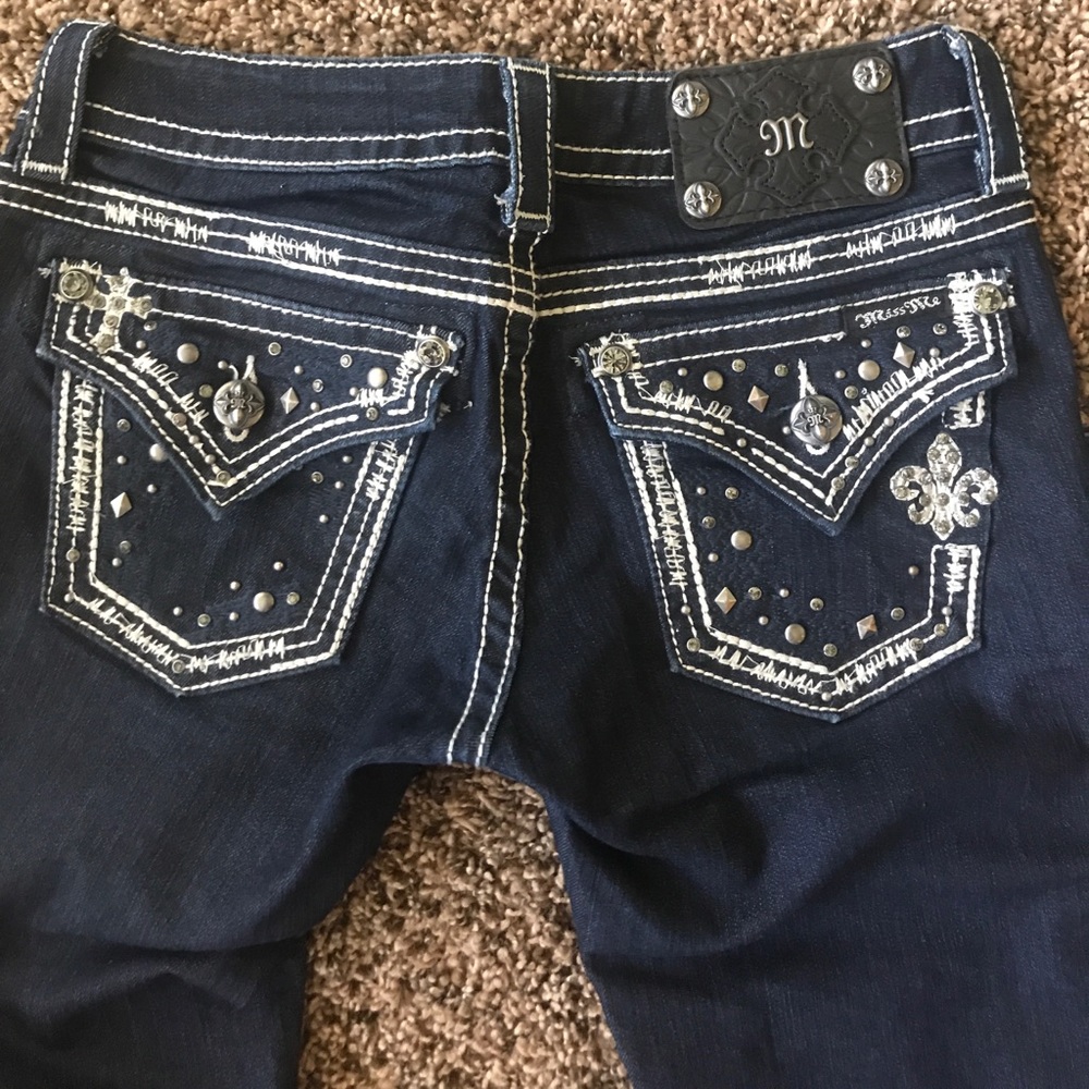 Miss me dark wash jeans size 25